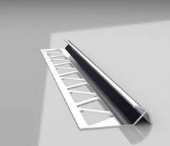 ألومنيوم مزدوج الوجهين خارجي زاوية بلاط بروفيل